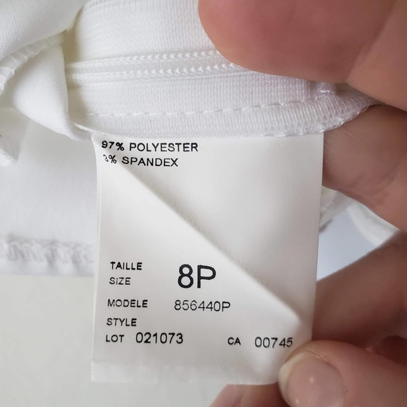 Y2k White Camisole Corset Style 8 Petite - Picture 4 of 5